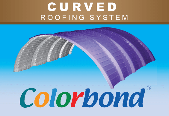 Curved Roofing Colorbond